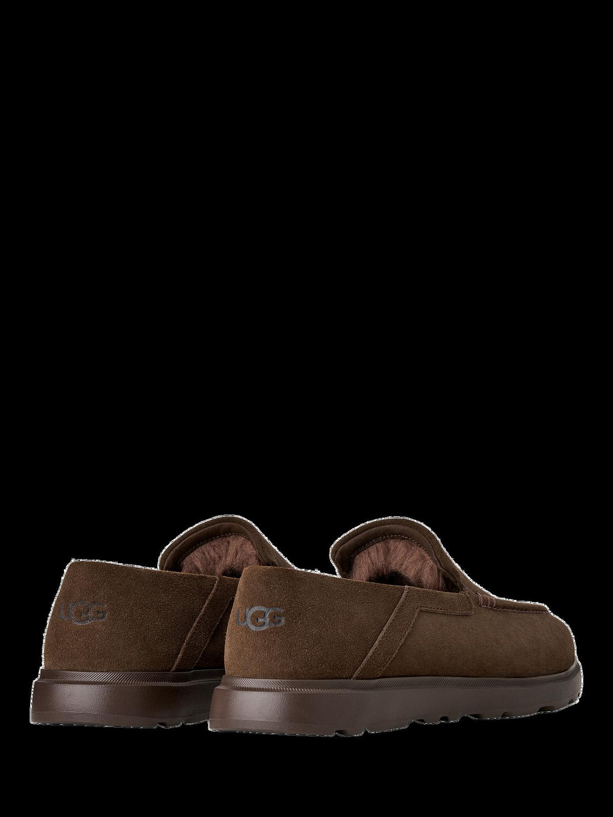 Men's Suede Loafers in Dusted Cocoa view 4 | mens suede loafers | SAVINTARI
