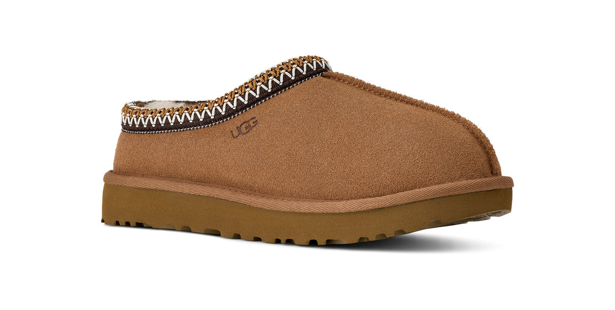 Women's Suede Slippers in Chestnut view 2 | womens suede slippers | SAVINTARI