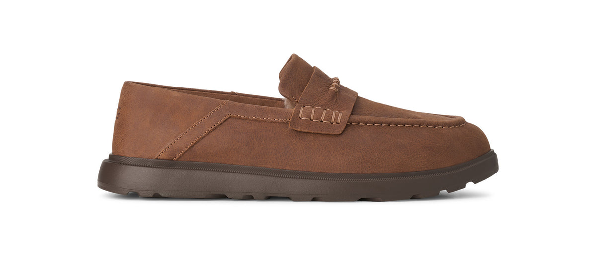 Men's Penny Loafers in Chestnut | mens penny loafers | SAVINTARI
