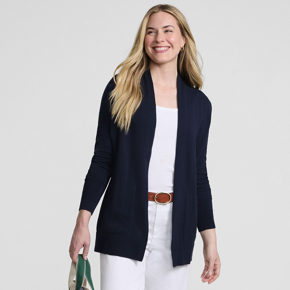 SAVINTARI Women's Long Sleeve Open Cardigan product image