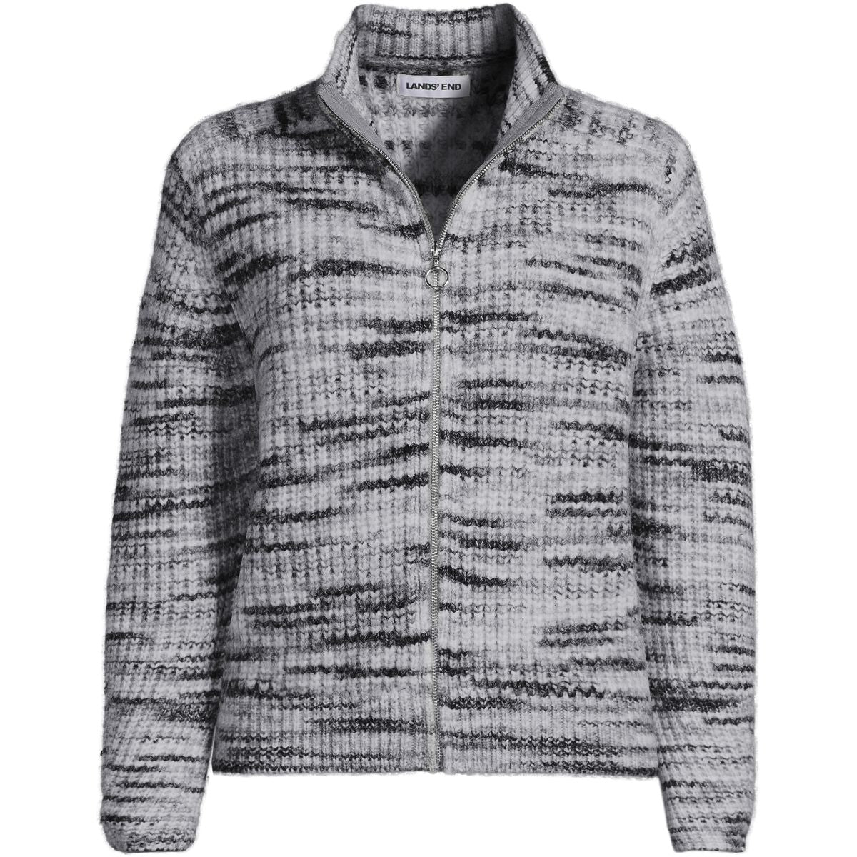 SAVINTARI Women's Knitted Zip Cardigan product image