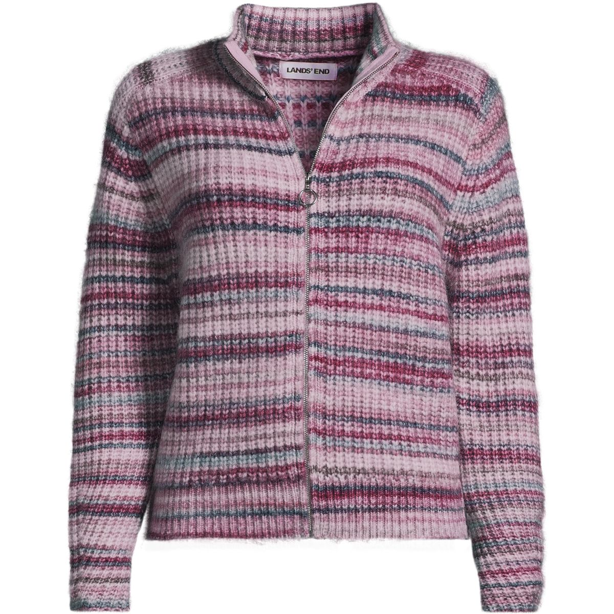 SAVINTARI Women's Knitted Zip Cardigan product image