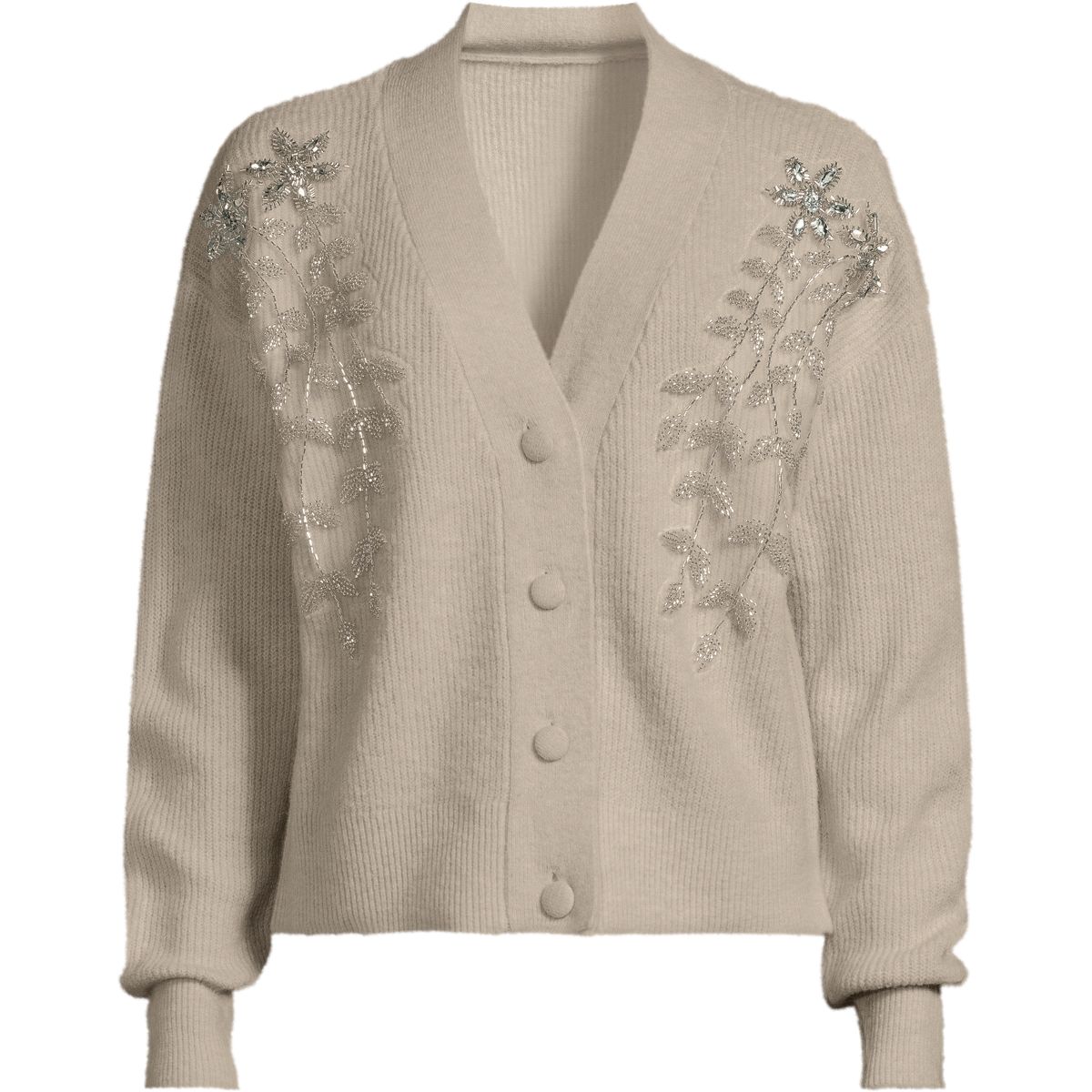 SAVINTARI Women's Diamante Front Cardigan product image