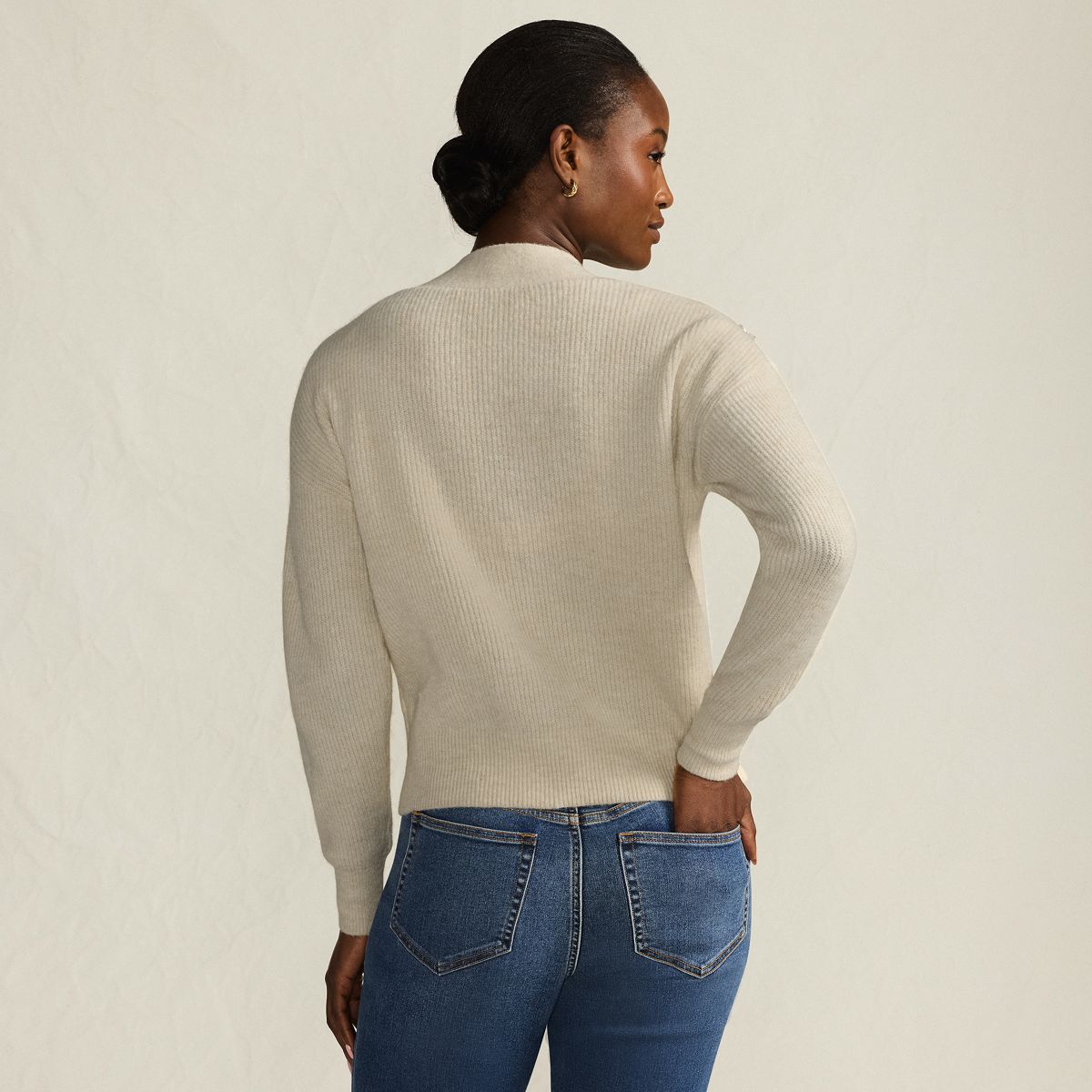 SAVINTARI Women's Diamante Front Cardigan product image
