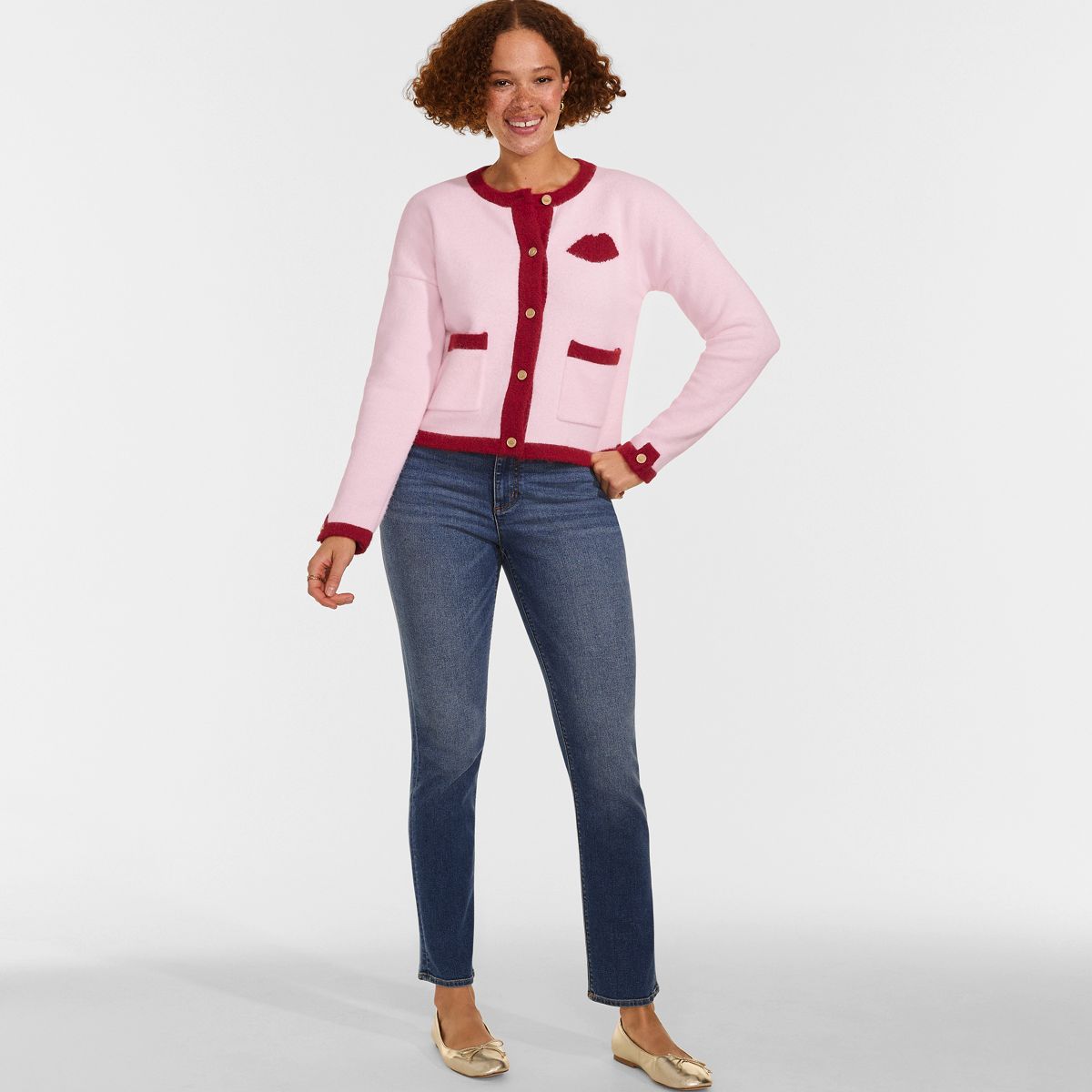 SAVINTARI Women's Pattern Sweater Jacket product image