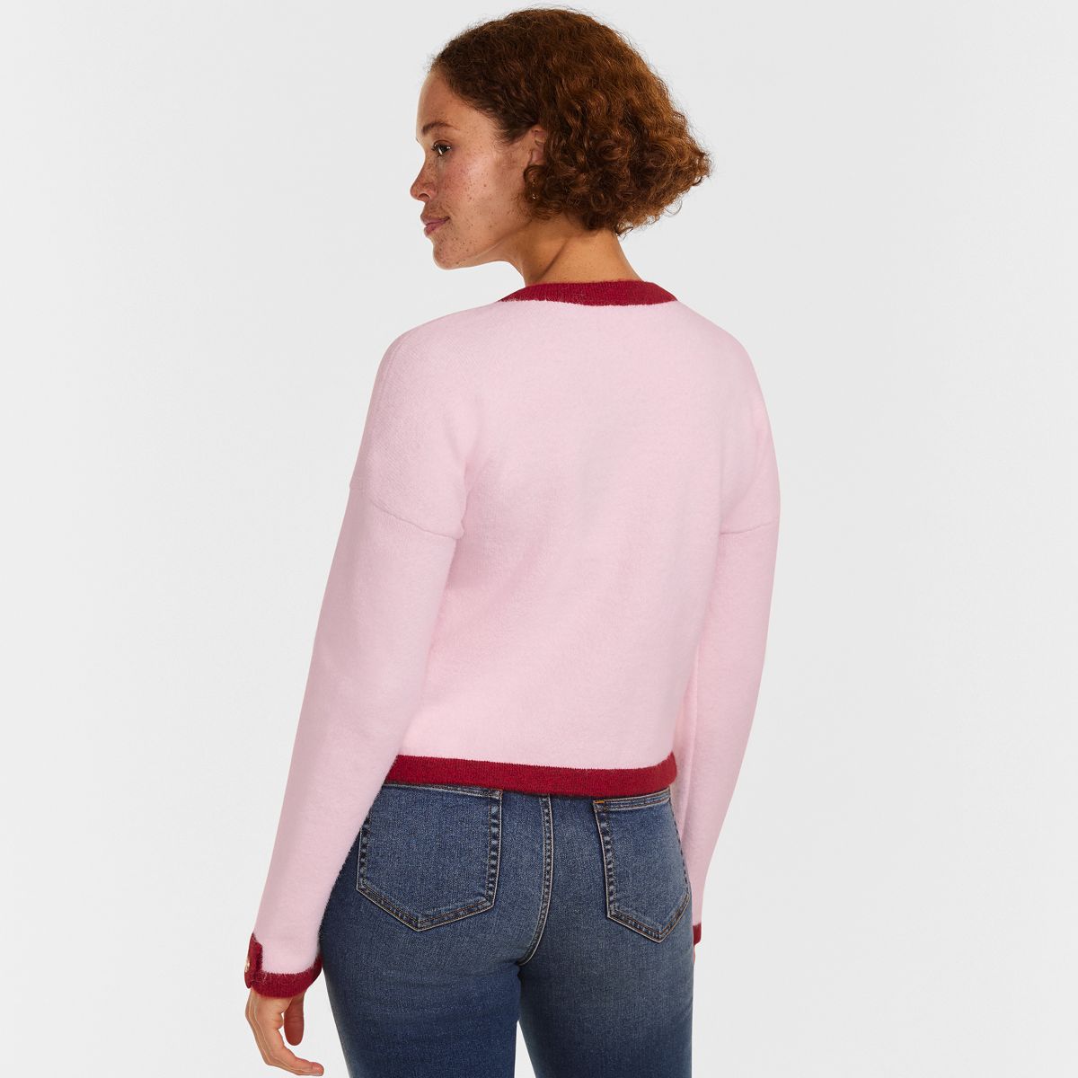 SAVINTARI Women's Pattern Sweater Jacket product image