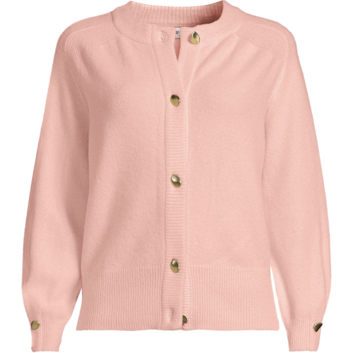 SAVINTARI Women's Wool Touch Pear Button Cardigan product image