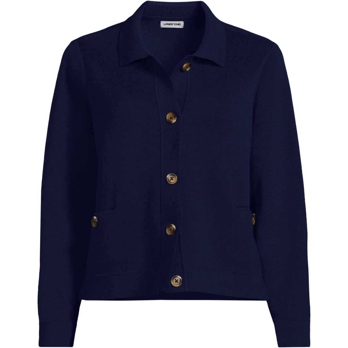 SAVINTARI Women's Cropped Knit Blazer product image