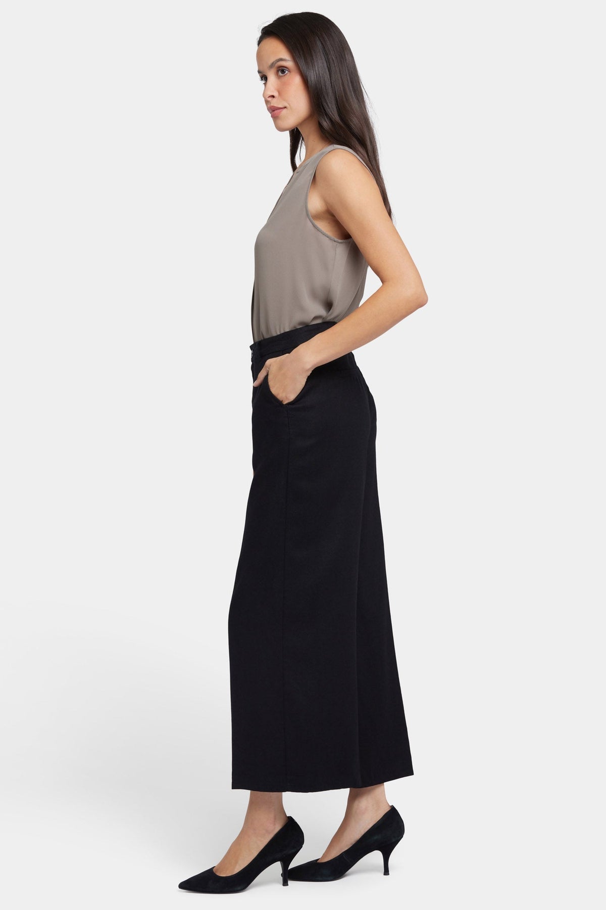 Morgan Trouser Pants - Black - tailored trousers