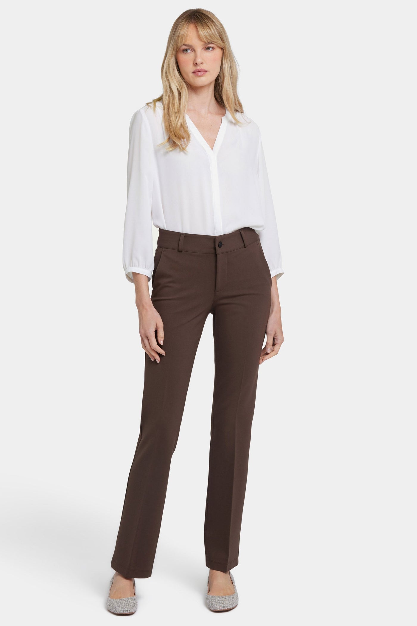 Classic Trouser Pants - Coffee Bean - tailored trousers