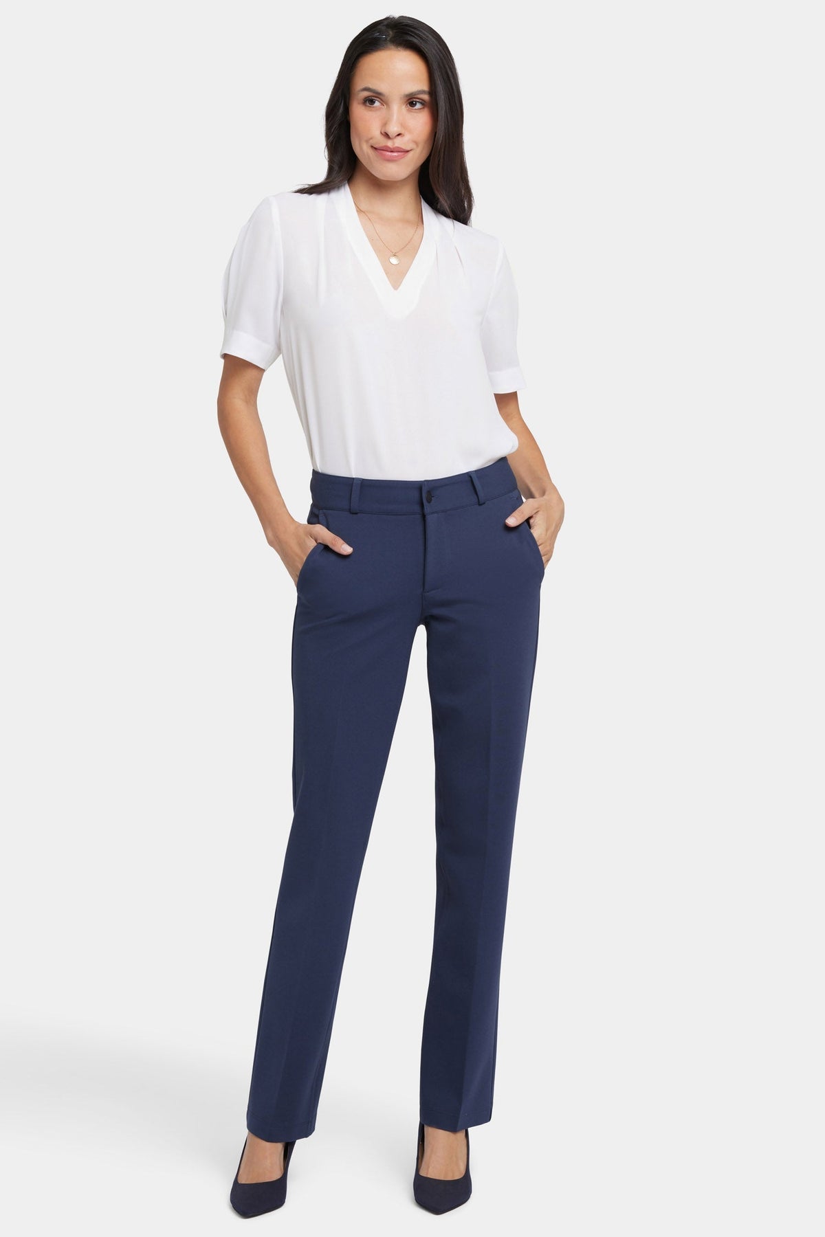 Classic Trouser Pants - Oxford Navy - tailored trousers