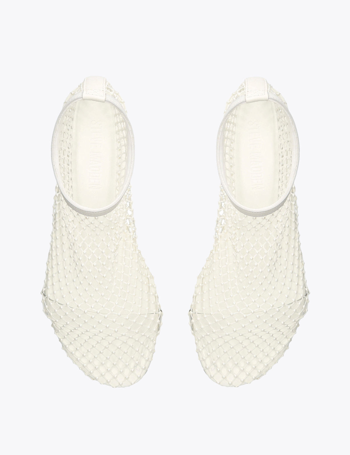 Women's Ballet Flats in White view 4 | ballet flats | SAVINTARI