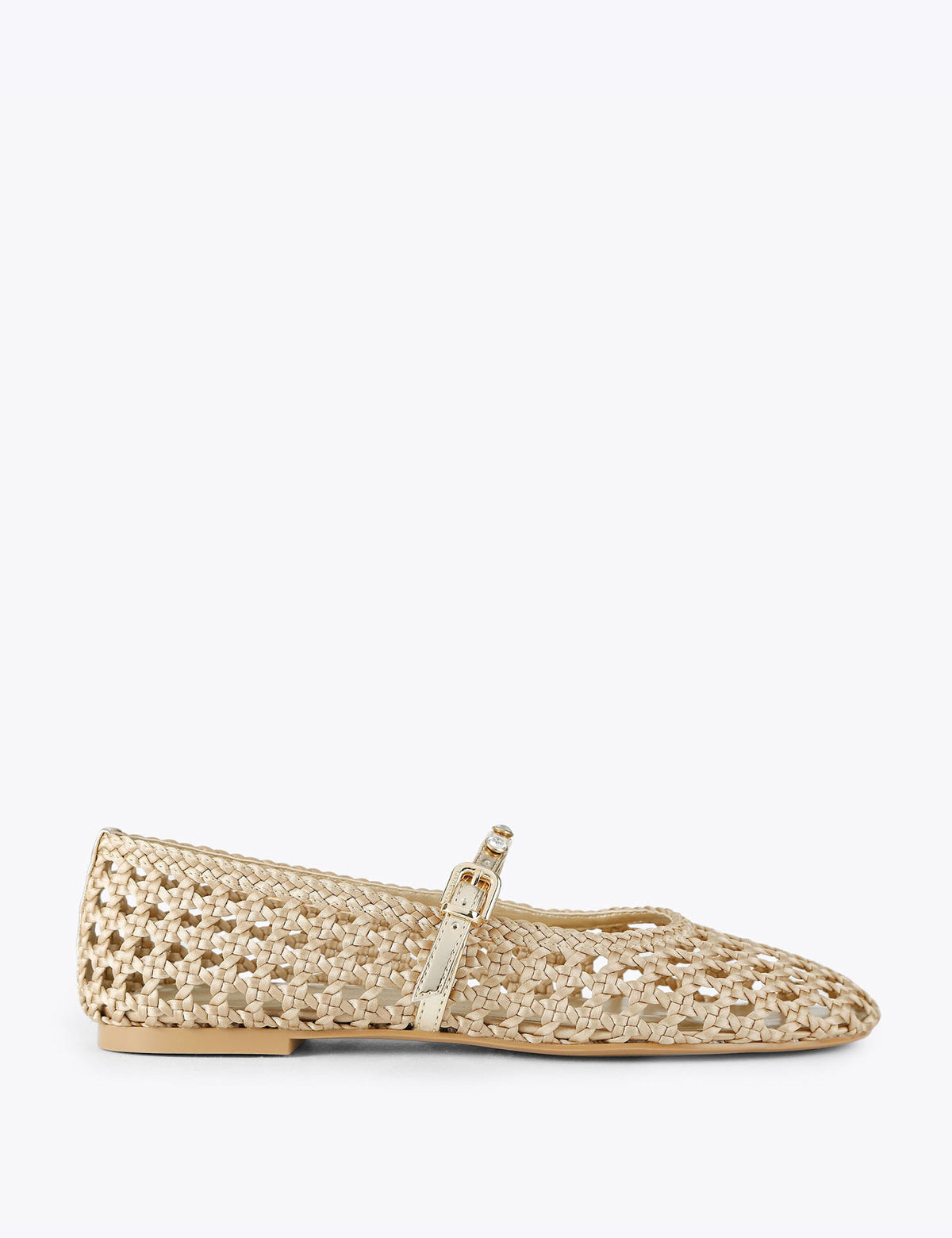 Women's Ballet Flats in Silver | ballet flats | SAVINTARI