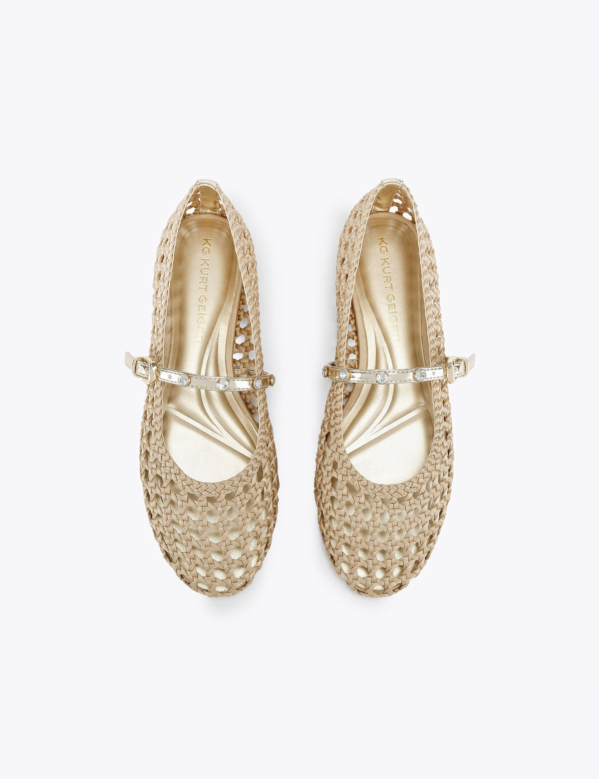 Women's Ballet Flats in Silver view 4 | ballet flats | SAVINTARI