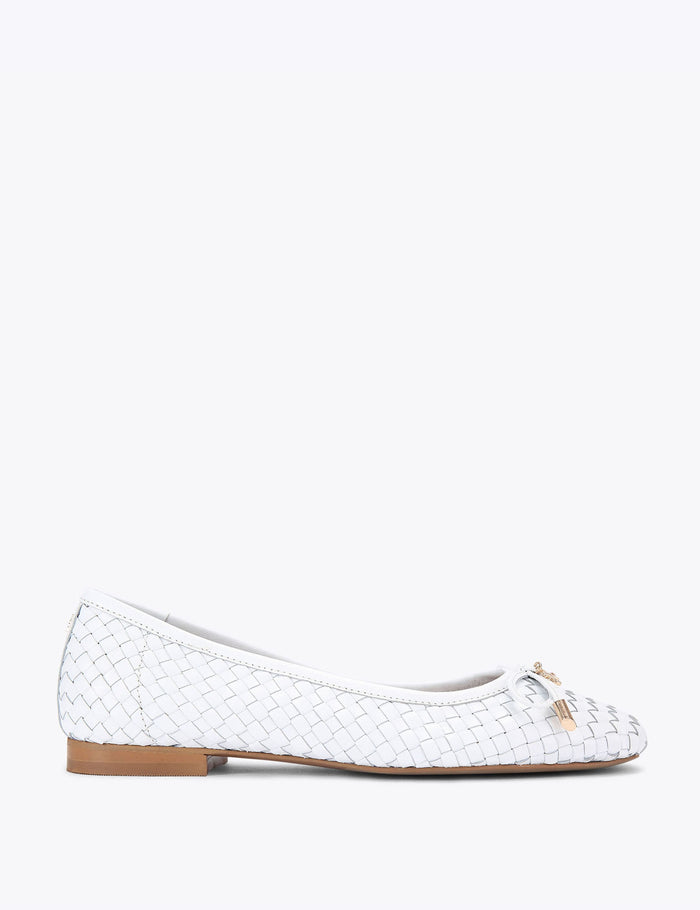 Ballet Flats · White