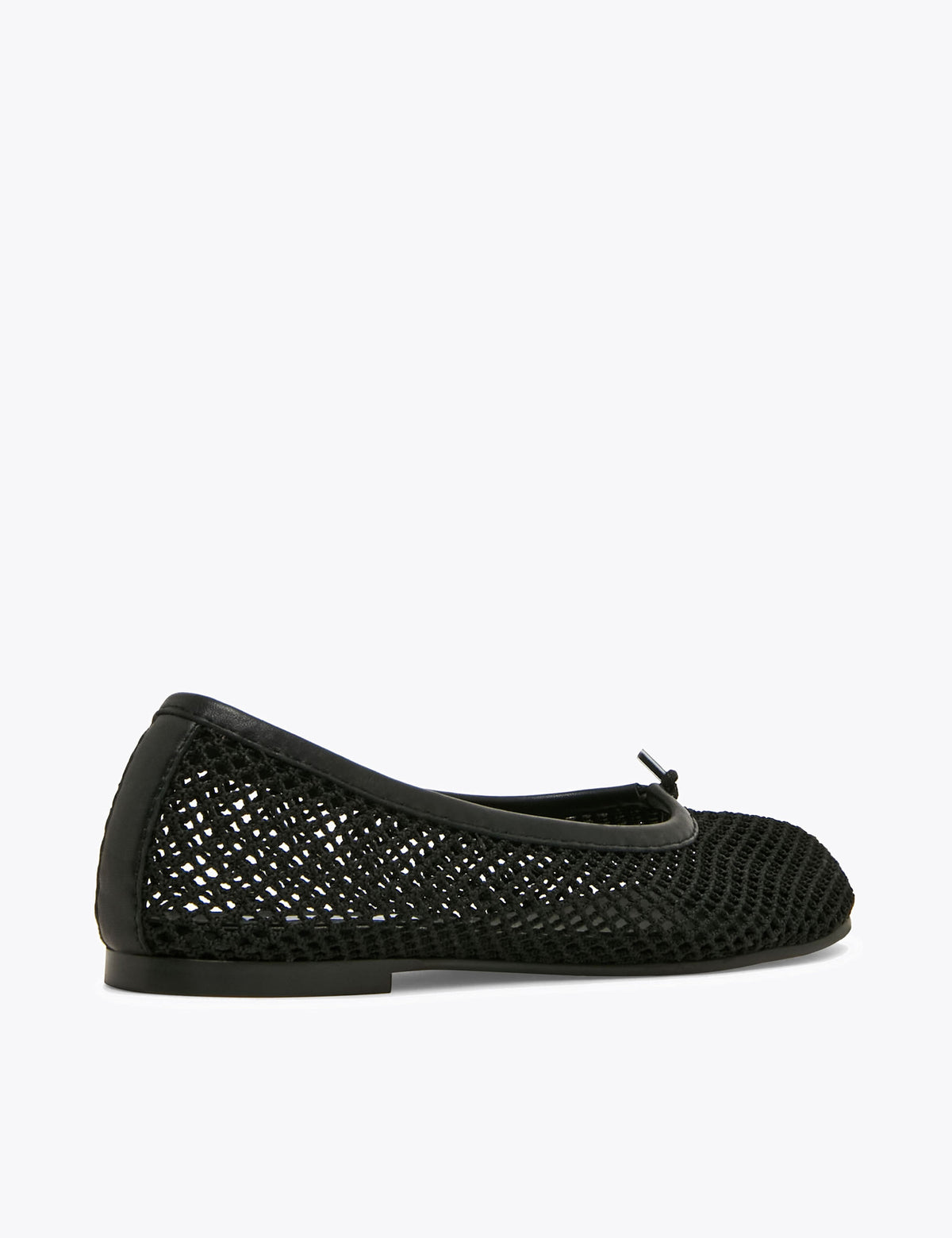 Women's Ballet Flats in Black view 3 | ballet flats | SAVINTARI
