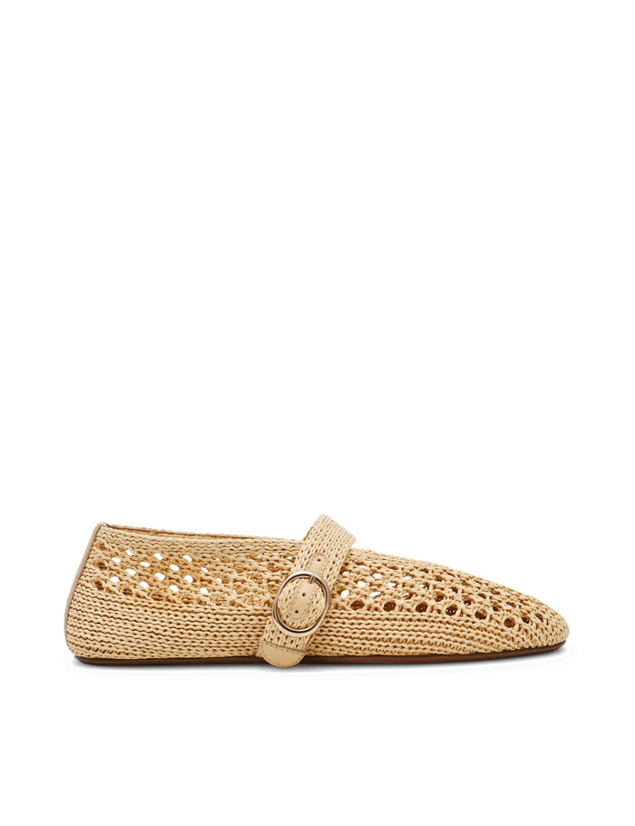 Ballet Flats · Beige