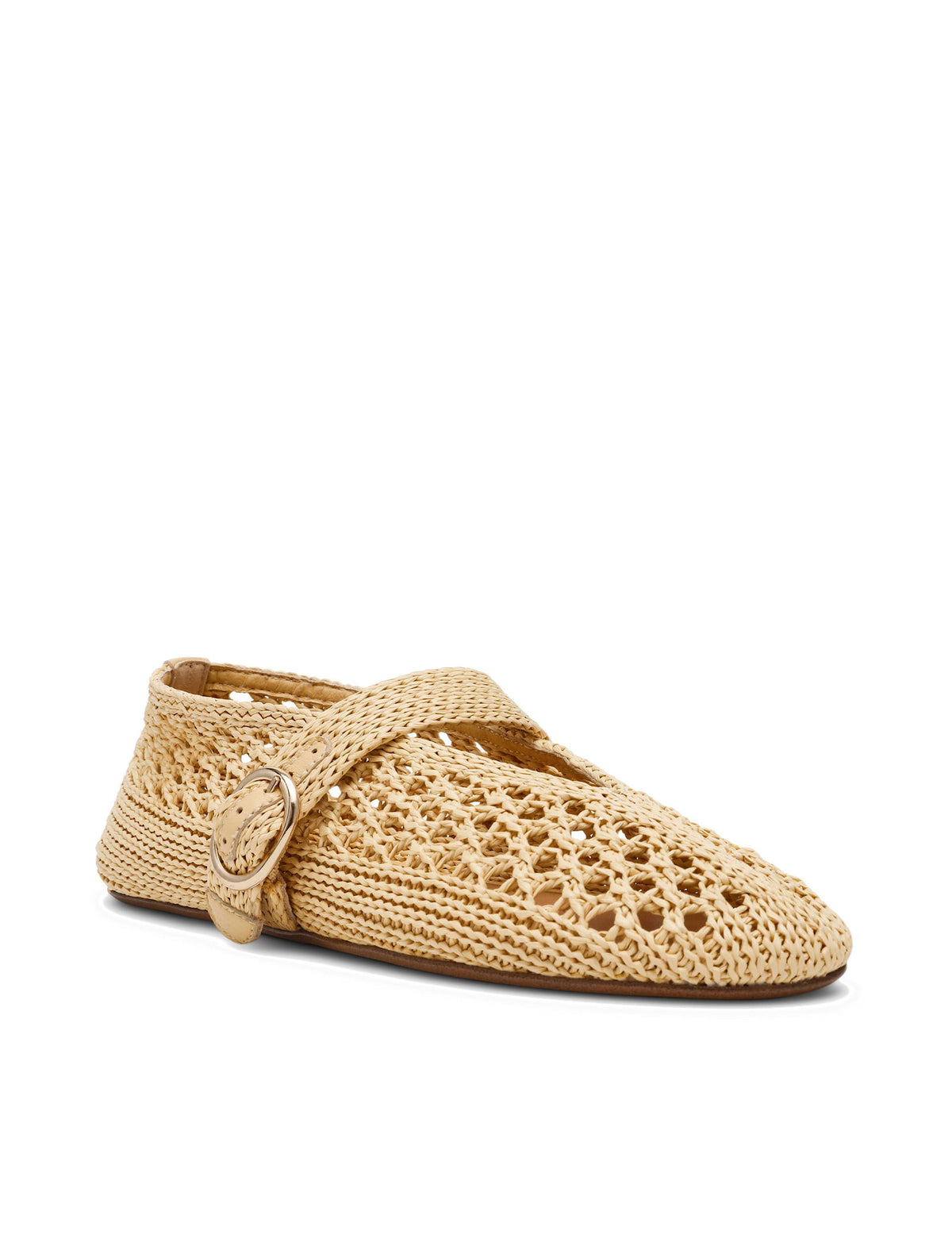 Women's Ballet Flats in Beige view 4 | ballet flats | SAVINTARI