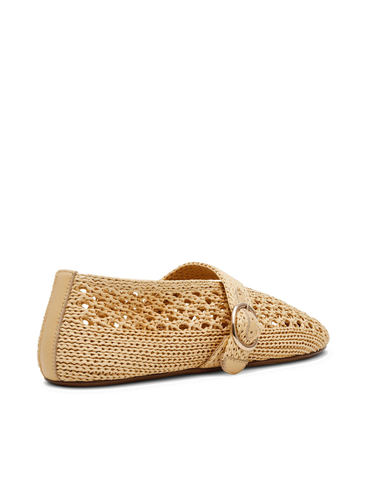 Women's Ballet Flats in Beige view 3 | ballet flats | SAVINTARI