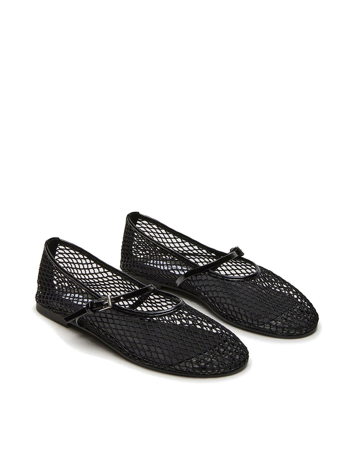Women's Ballet Flats in Black view 2 | ballet flats | SAVINTARI