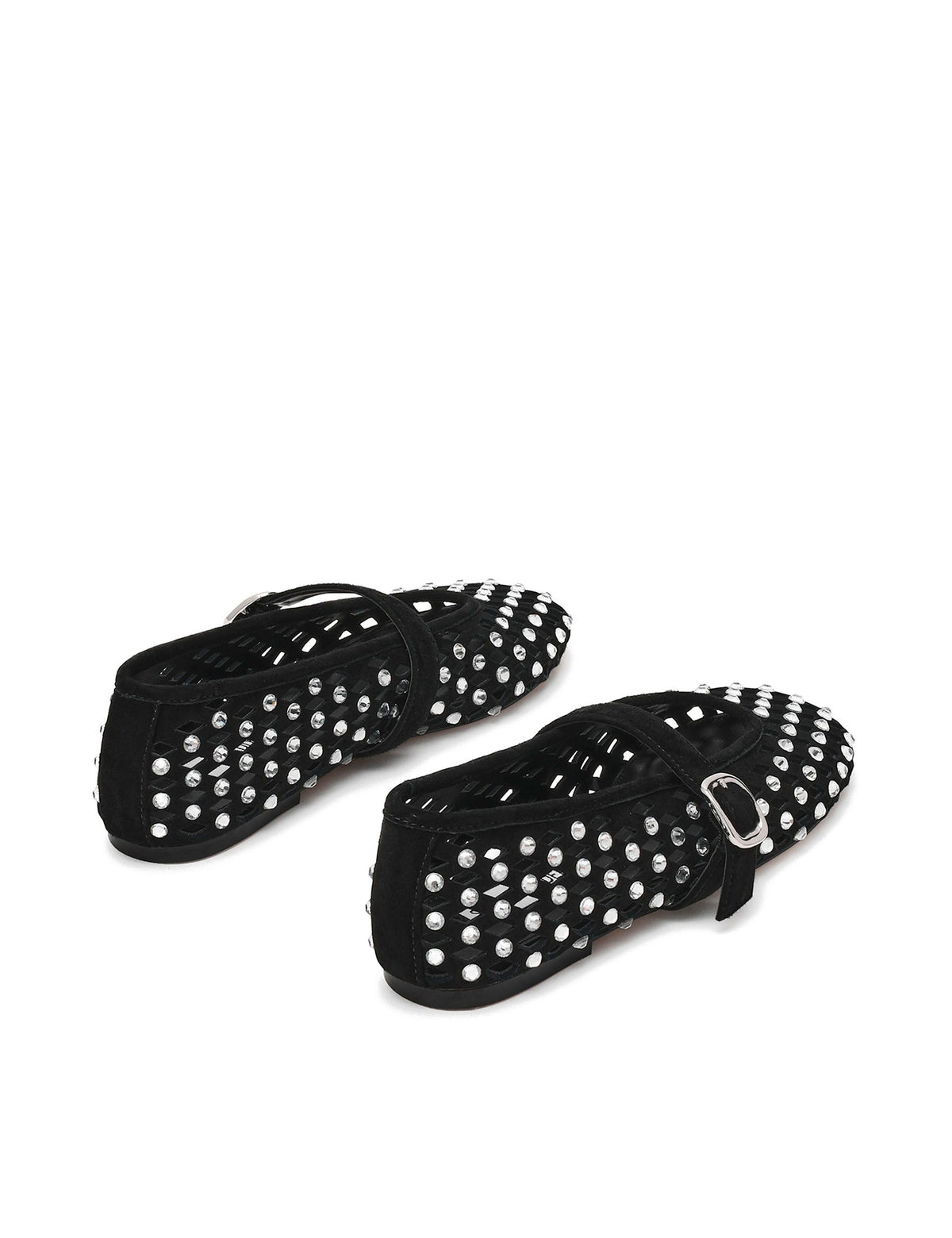 Women's Ballet Flats in Black view 6 | ballet flats | SAVINTARI