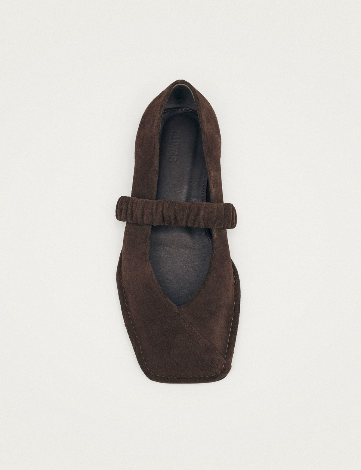 Women's Ballet Flats in Brown view 5 | ballet flats | SAVINTARI