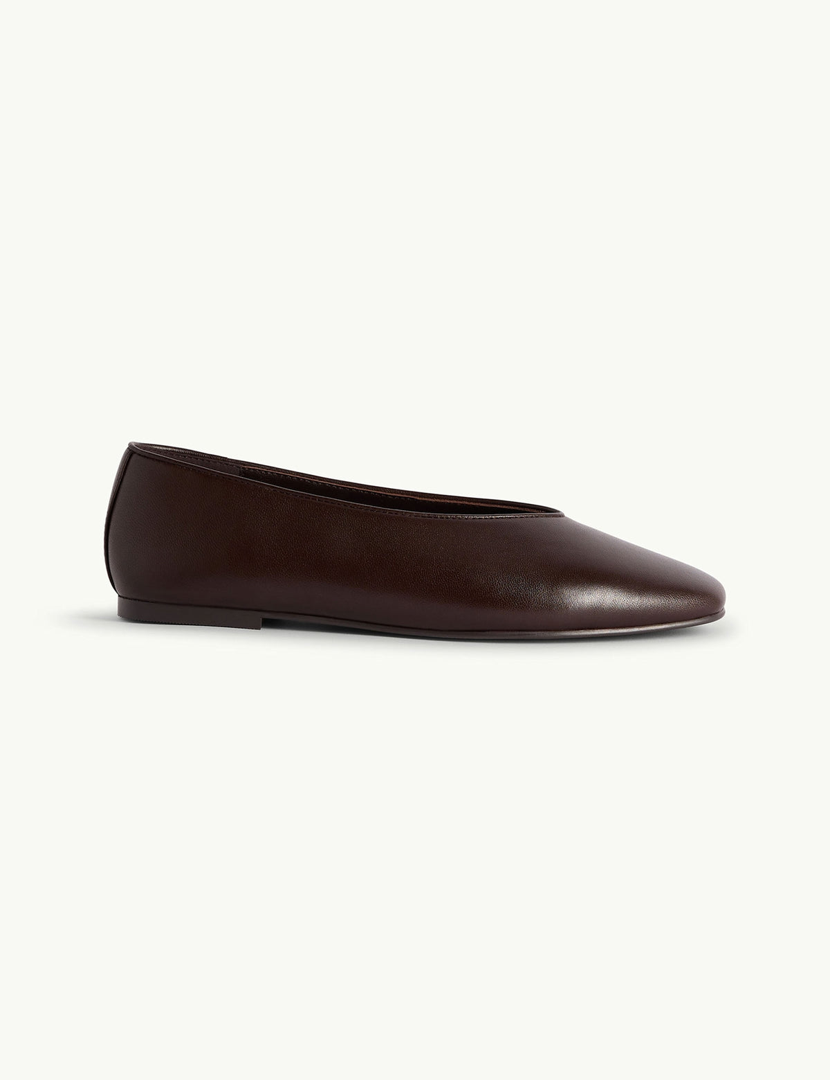 Women's Ballet Flats in Chocolate | ballet flats | SAVINTARI