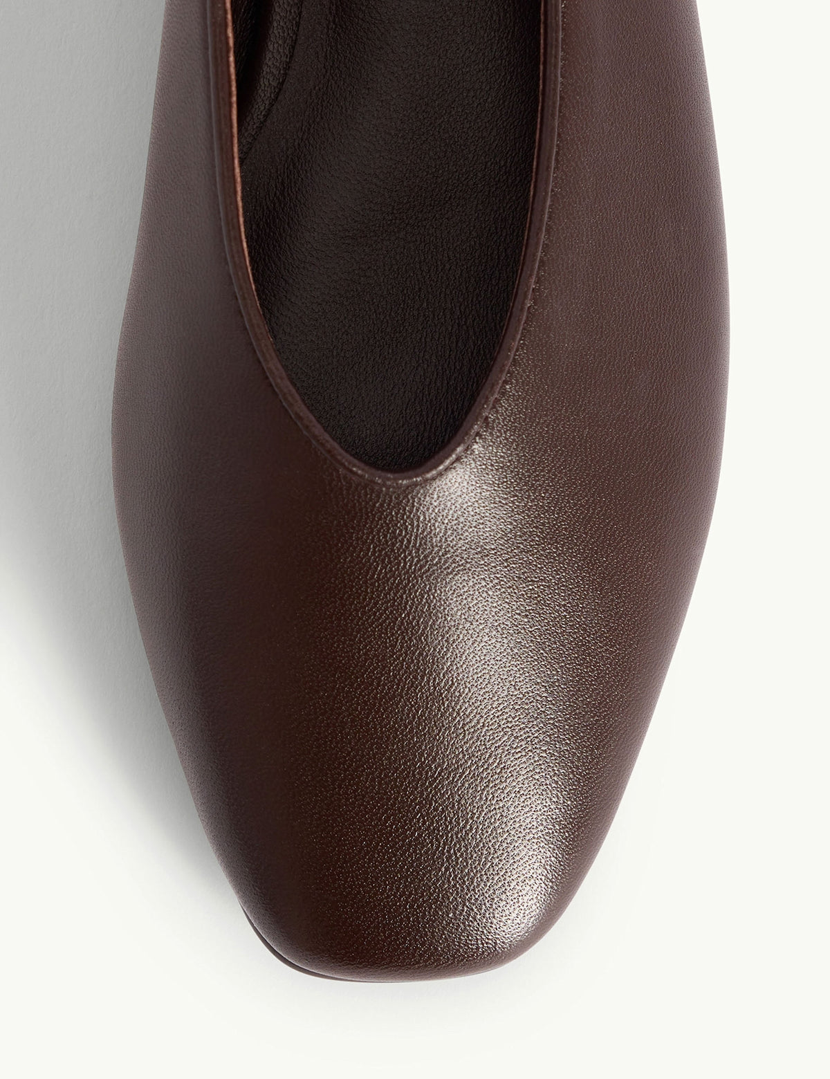 Women's Ballet Flats in Chocolate view 5 | ballet flats | SAVINTARI