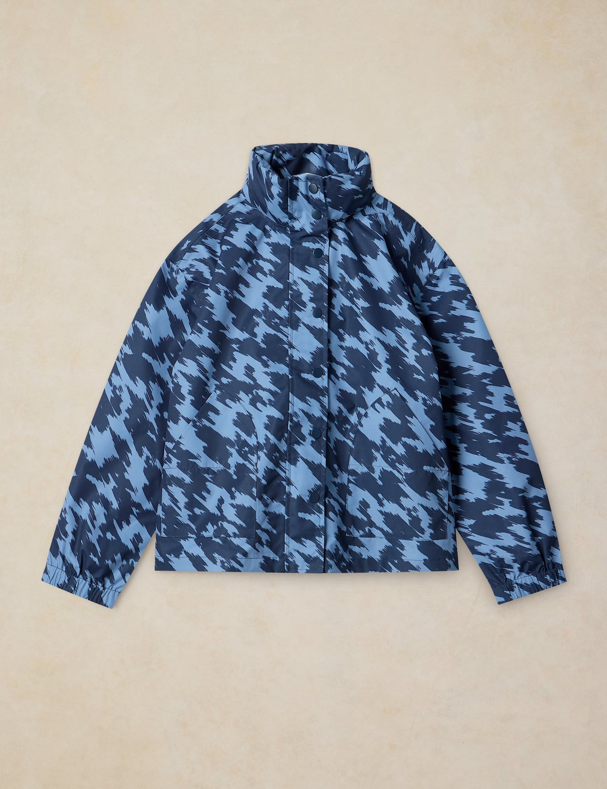 Women's Waterproof Jacket in Navy | waterproof jacket | SAVINTARI