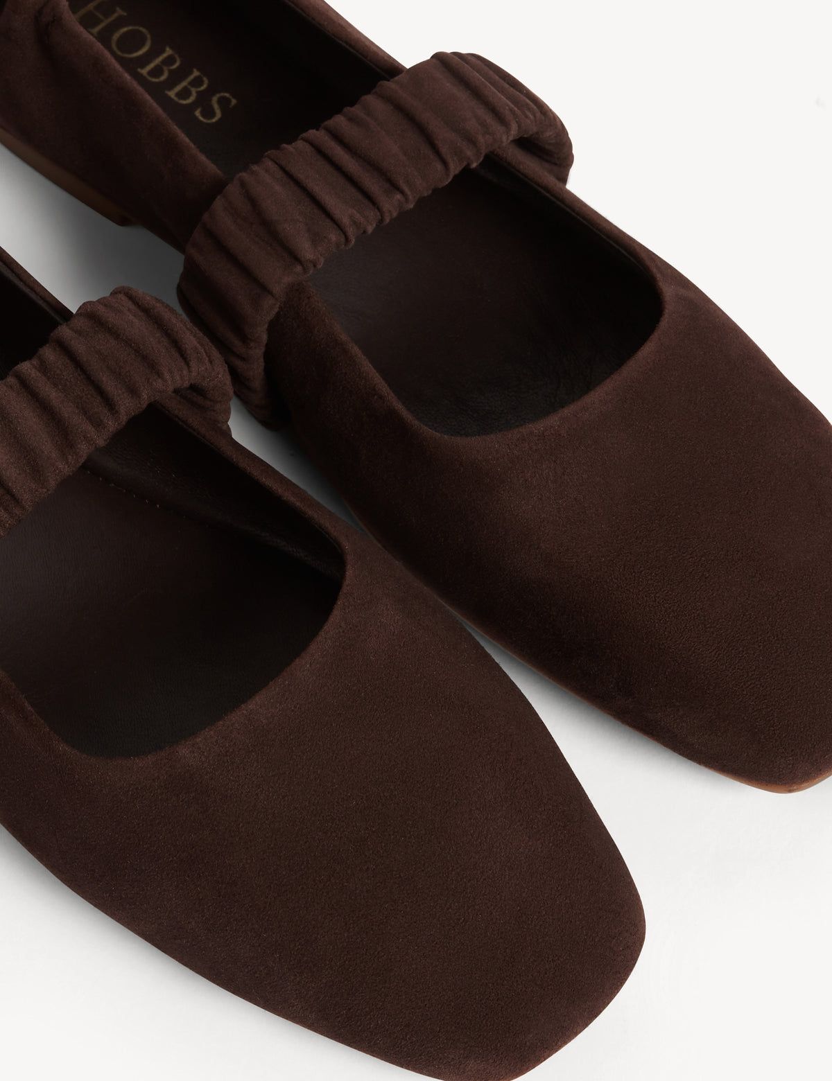 Women's Ballet Flats in Brown view 4 | ballet flats | SAVINTARI