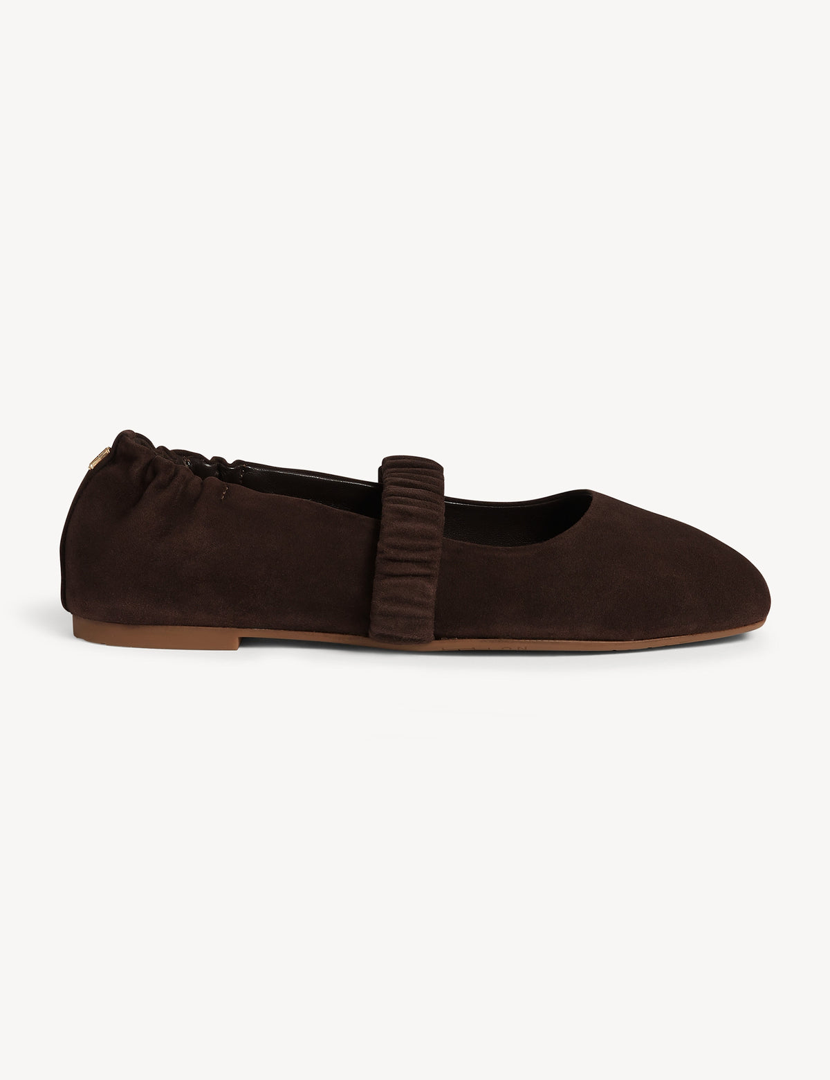Women's Ballet Flats in Brown view 6 | ballet flats | SAVINTARI