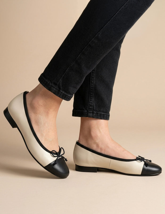 Ballet Flats · Beige