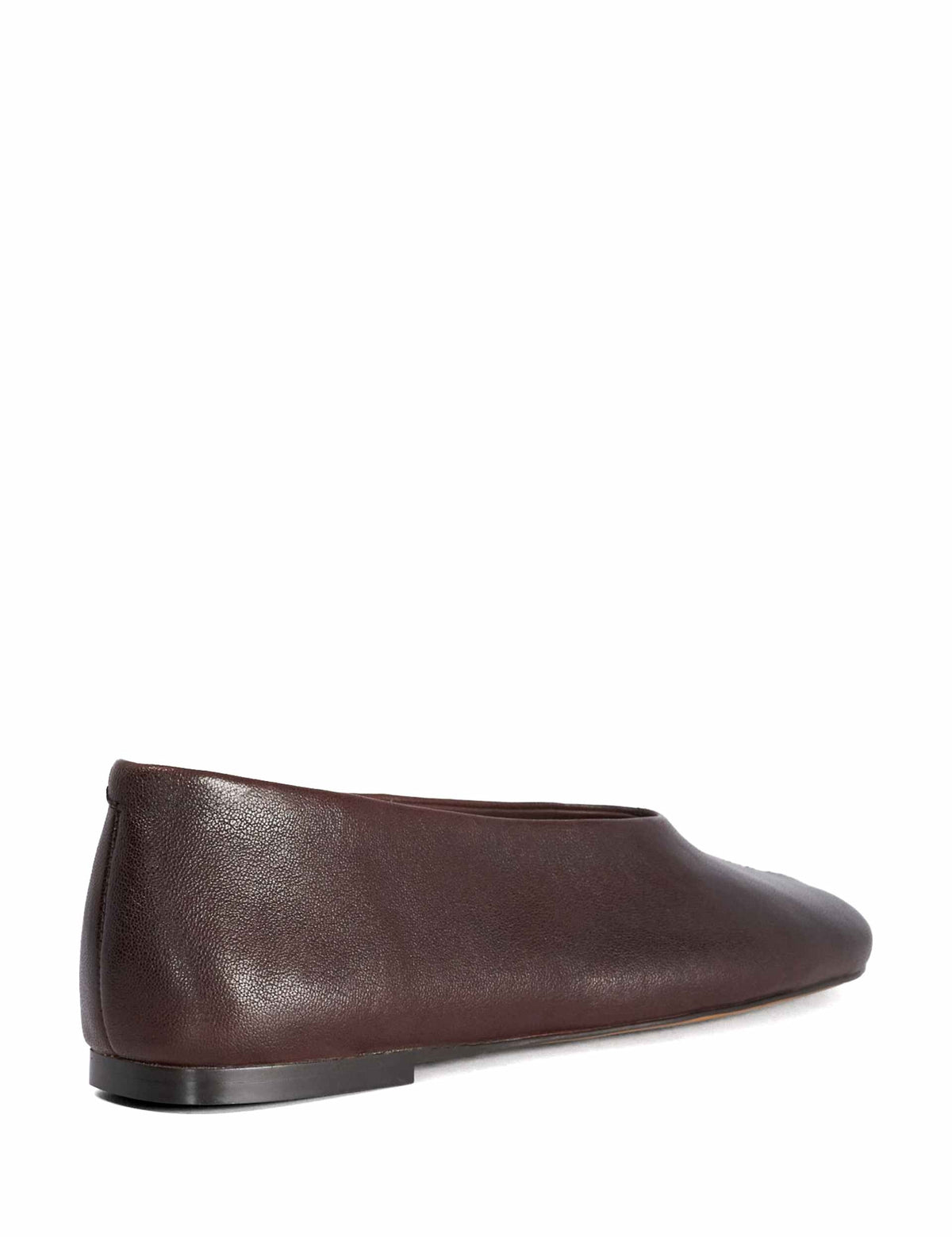 Women's Ballet Flats in Brown view 3 | ballet flats | SAVINTARI