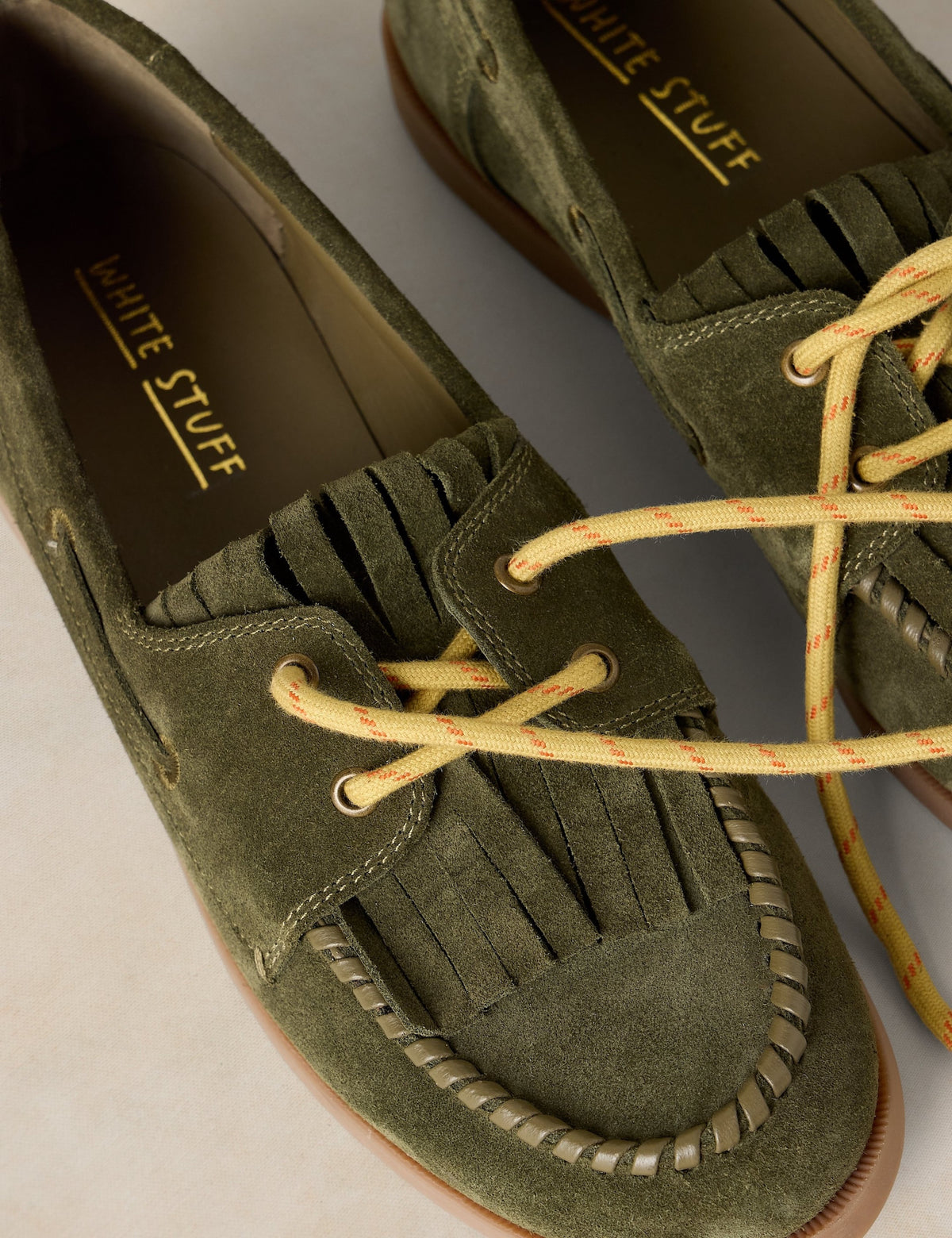 Women's Ballet Flats in Green view 4 | ballet flats | SAVINTARI
