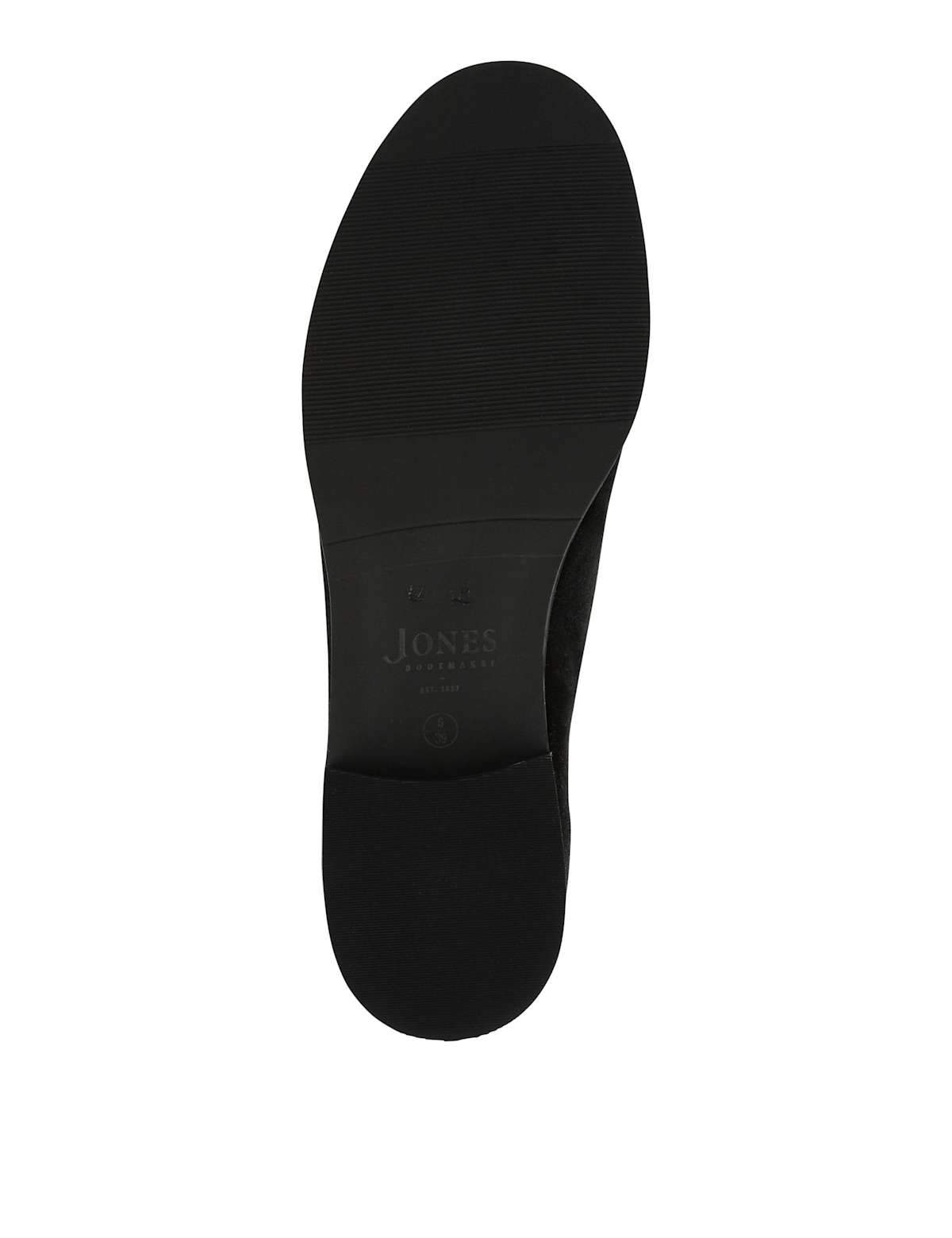 Women's Leather Block Heel Loafers - Black Mix | SAVINTARI