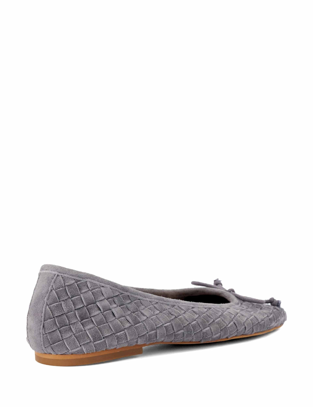 Women's Ballet Flats in Grey view 5 | ballet flats | SAVINTARI