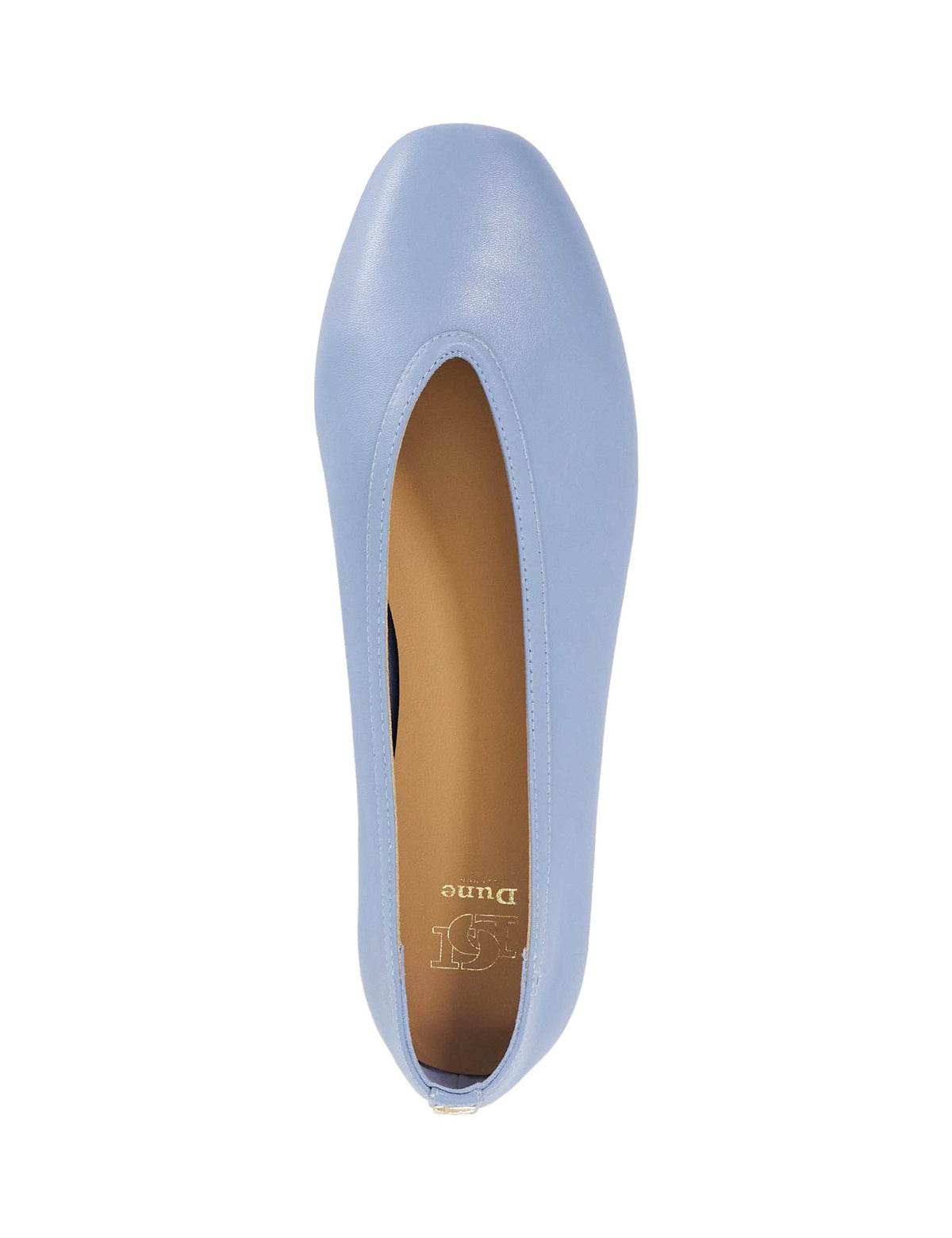 Women's Ballet Flats in Blue view 2 | ballet flats | SAVINTARI