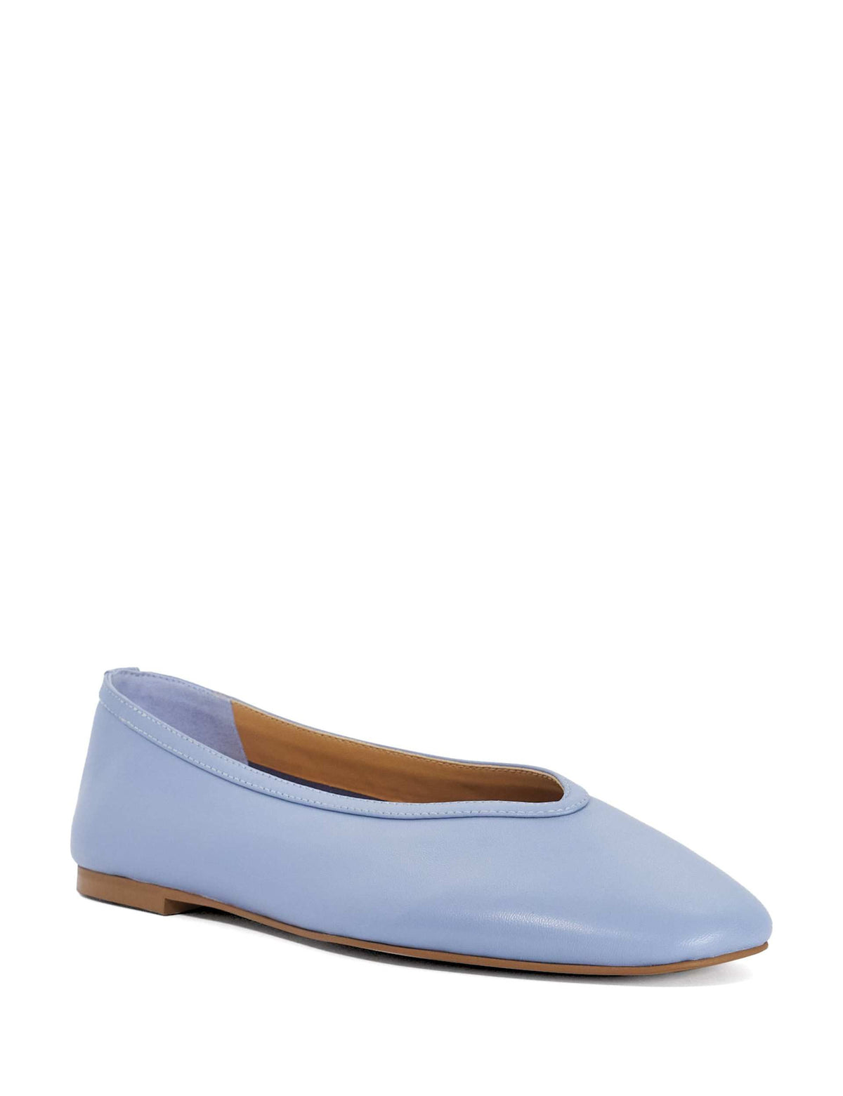 Women's Ballet Flats in Blue view 6 | ballet flats | SAVINTARI