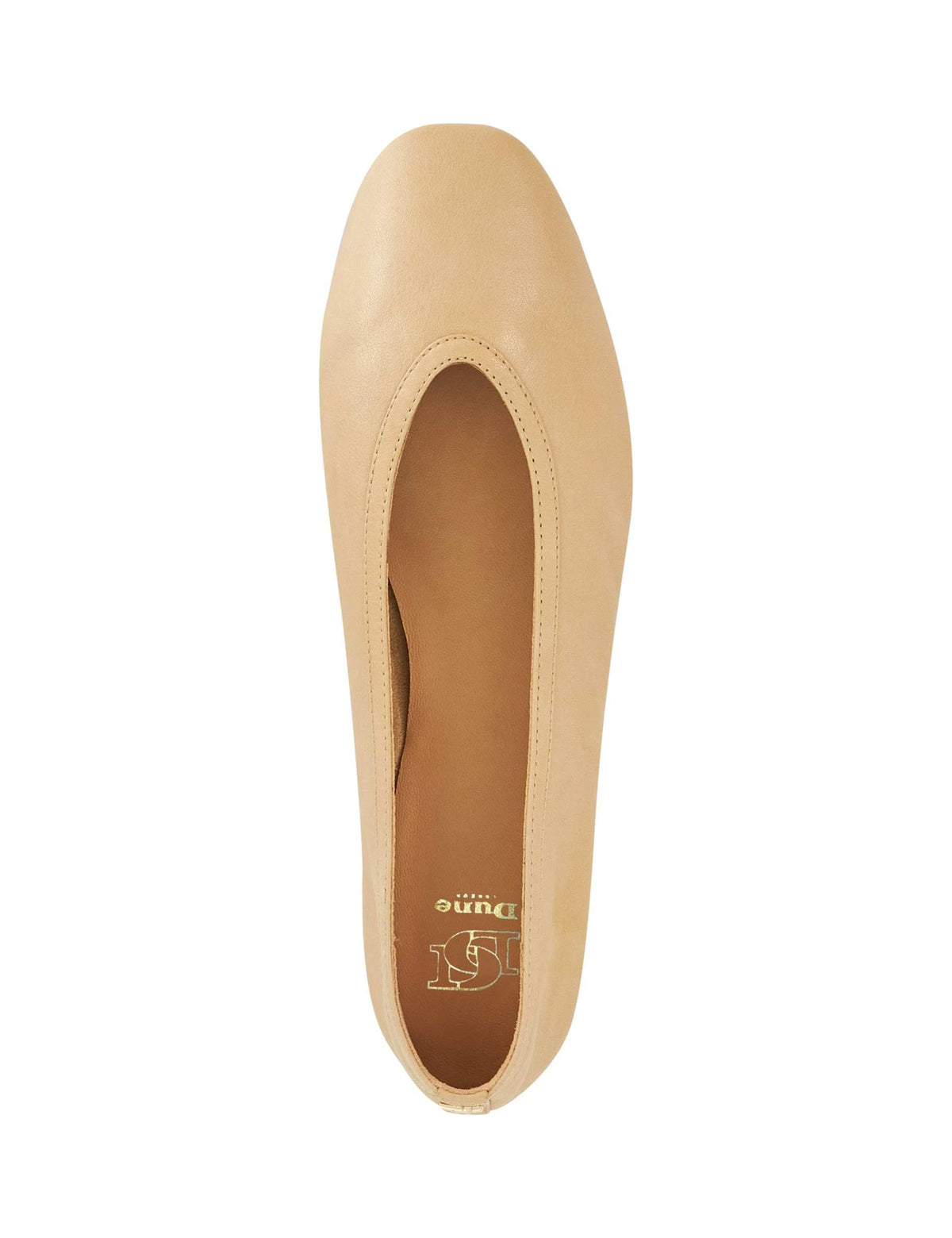 Women's Ballet Flats in Camel view 2 | ballet flats | SAVINTARI
