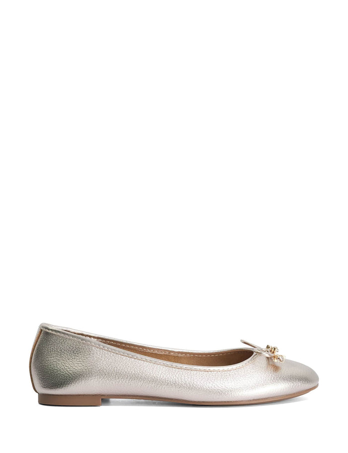 Ballet Flats · Gold