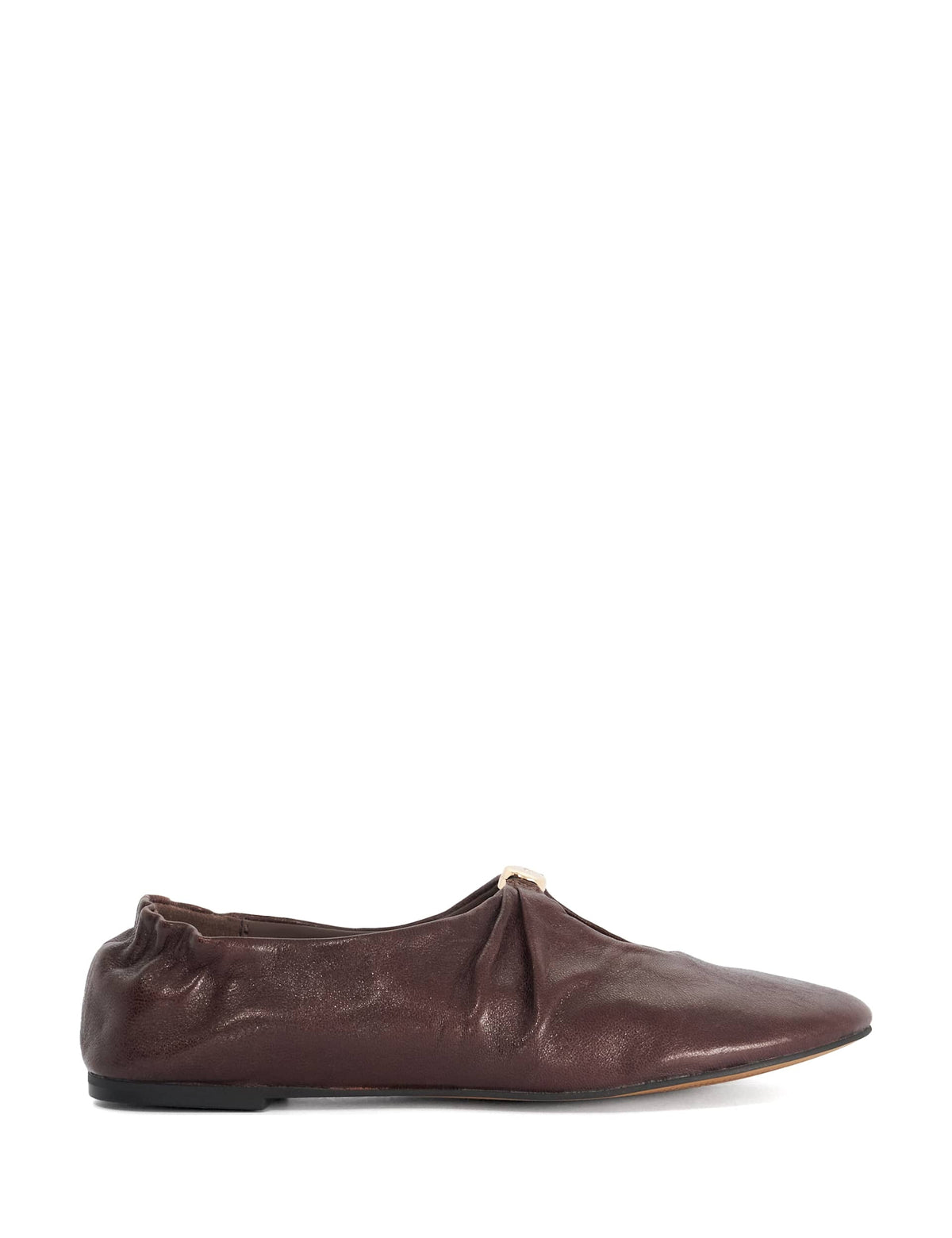 Women's Ballet Flats in Burgundy | ballet flats | SAVINTARI