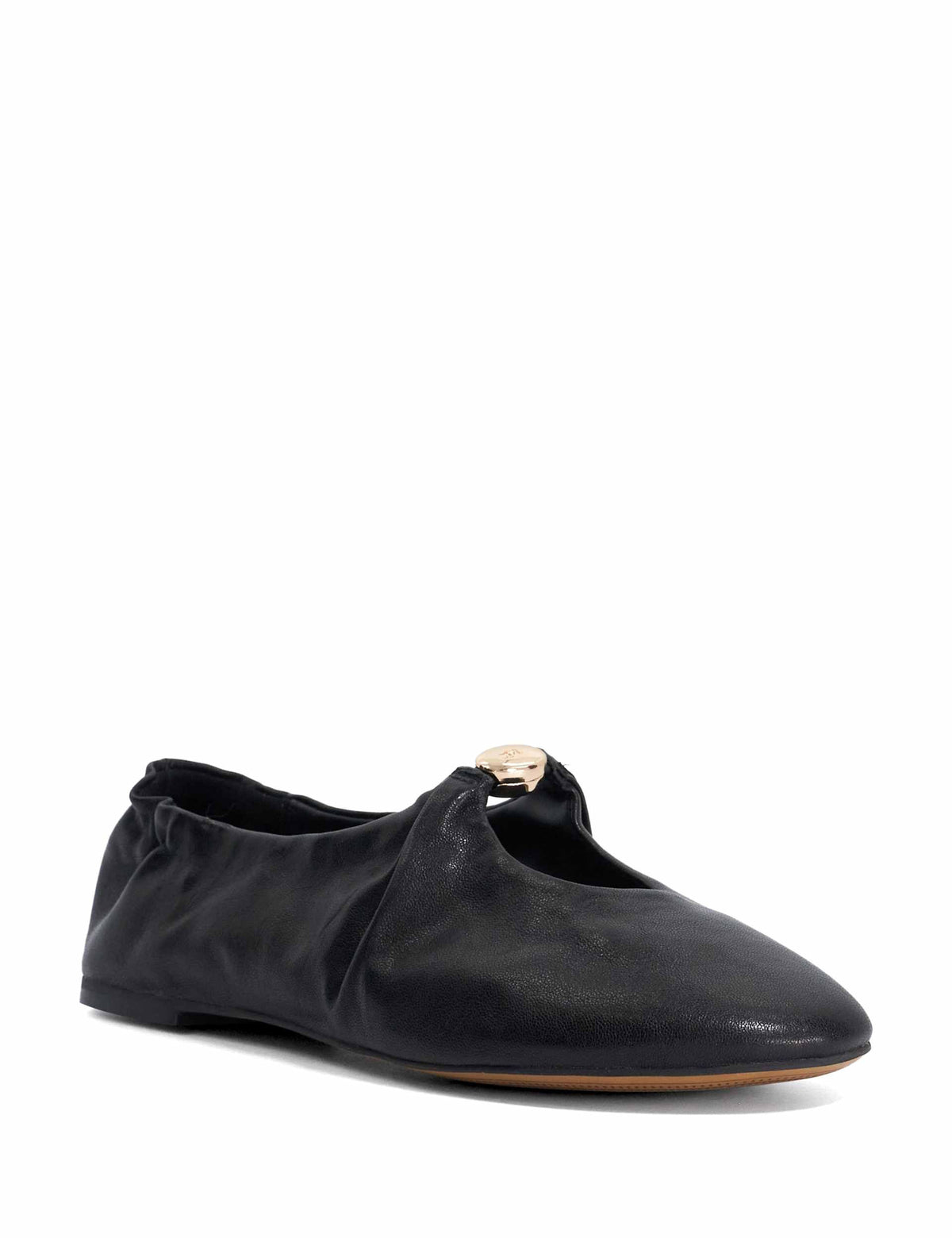 Women's Ballet Flats in Black view 2 | ballet flats | SAVINTARI