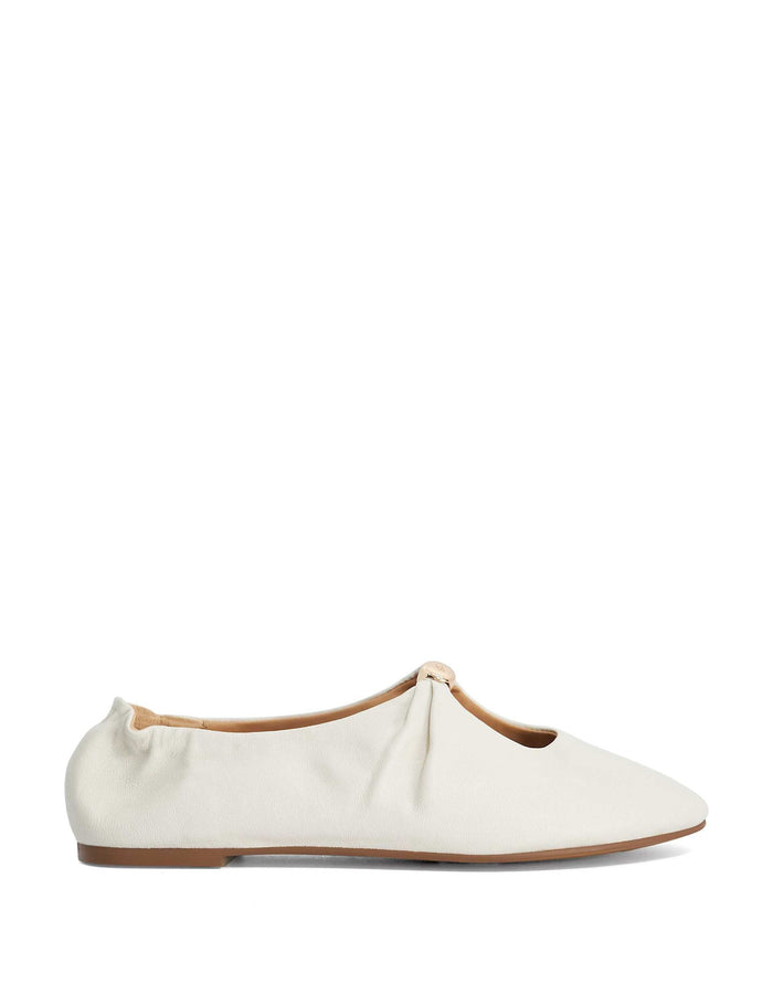 Ballet Flats · White