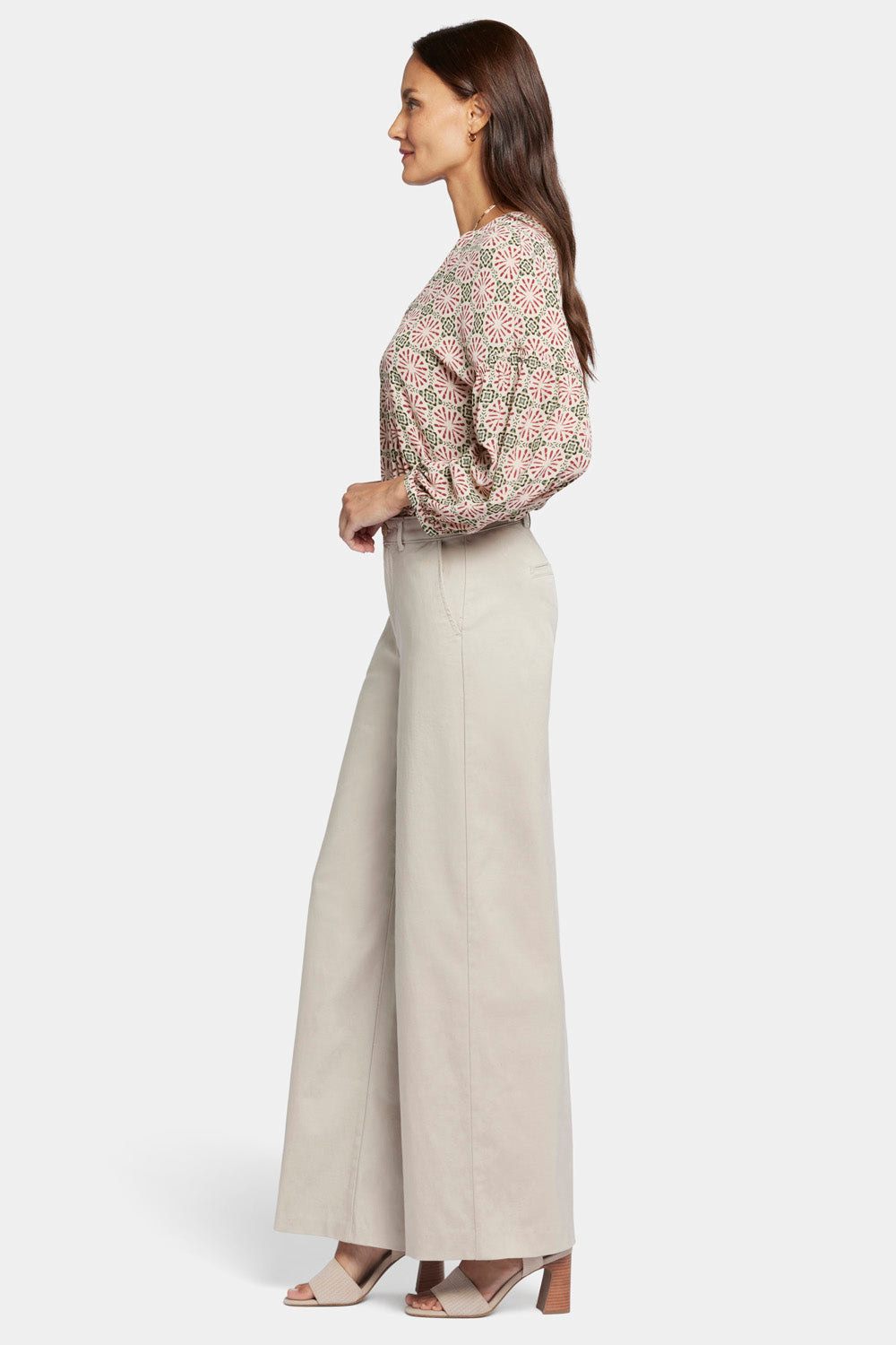 Whitney Trouser Pants - Feather - tailored trousers