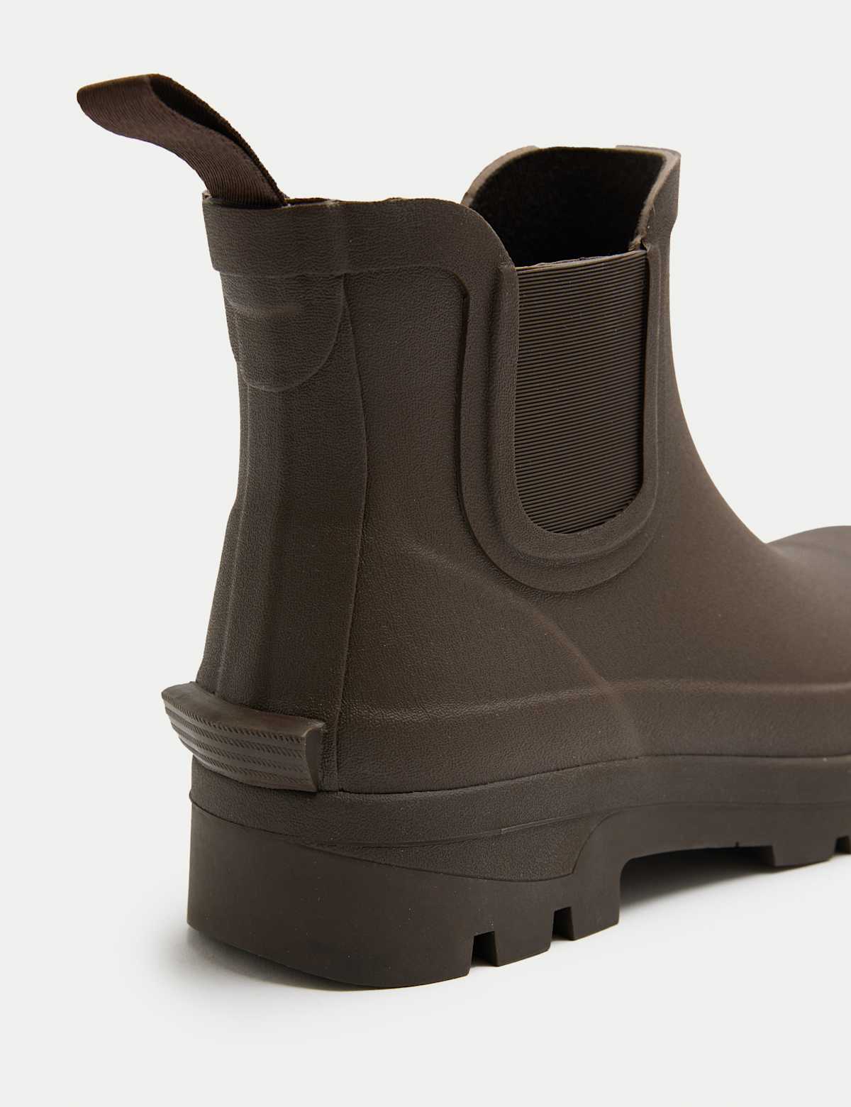 Women's Waterproof Ankle Wellies - Brown | SAVINTARI