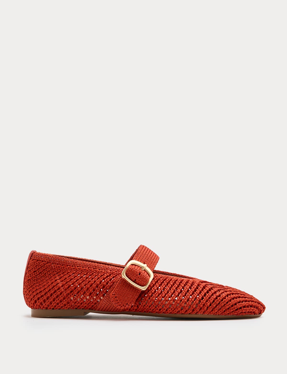 Women's Buckle Flat Mary Jane Ballet Pumps - Olive | mary jane shoes | SAVINTARI