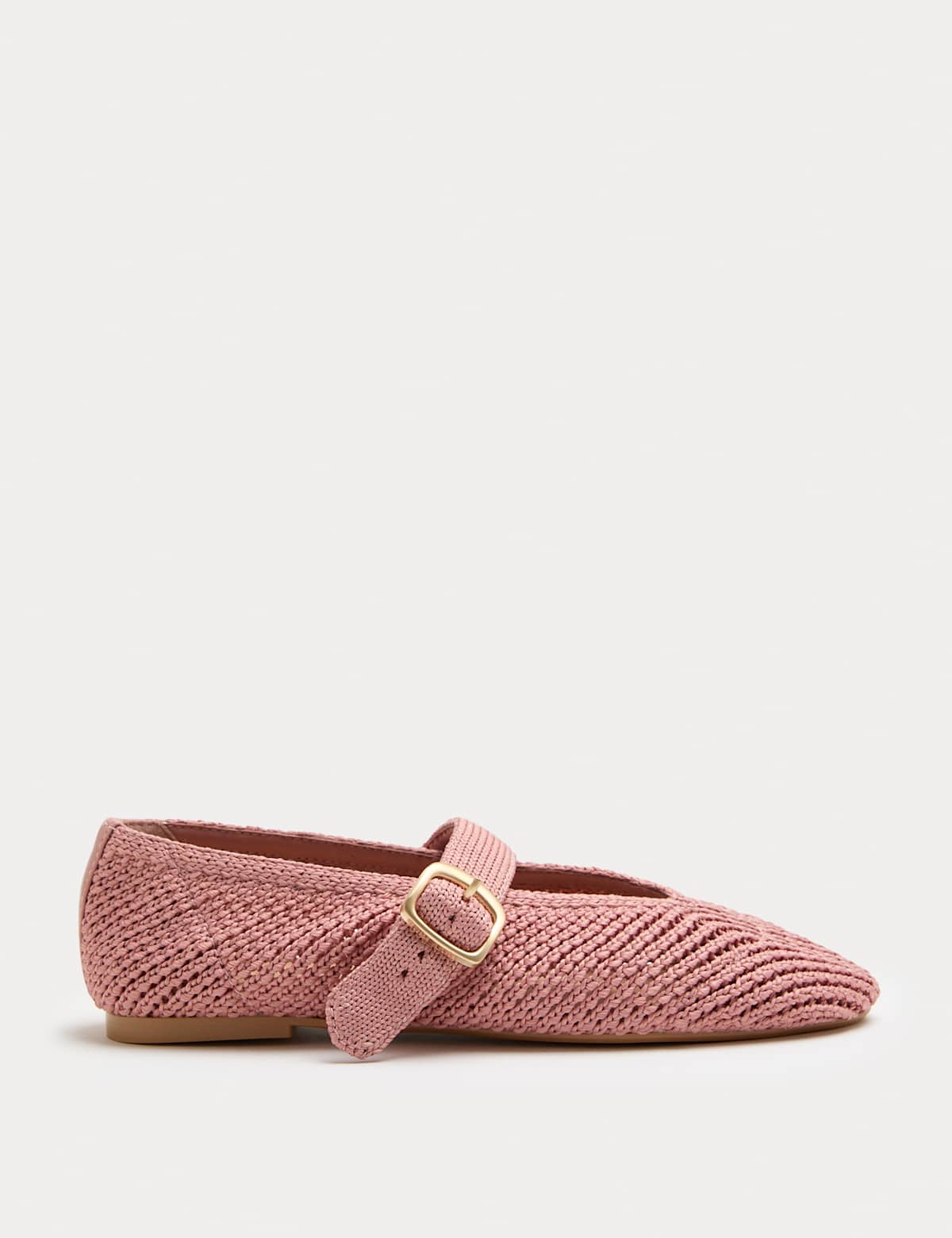 Women's Buckle Flat Mary Jane Ballet Pumps - Olive | mary jane shoes | SAVINTARI