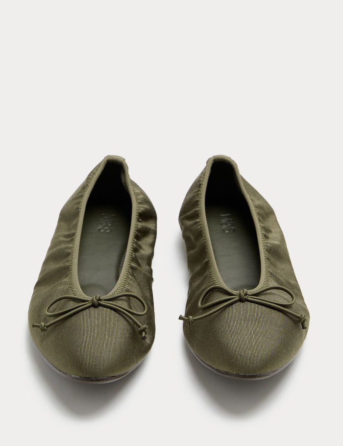 Ballet Flats · Olive