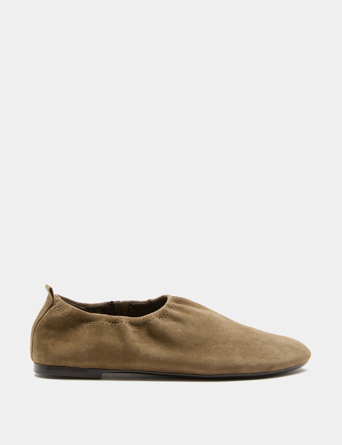 Women's Ballet Flats in Khaki | ballet flats | SAVINTARI