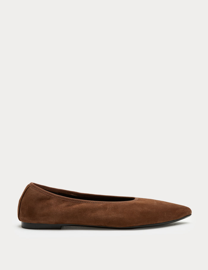 Ballet Flats · Tan